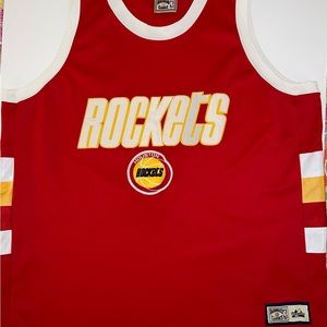 Hardwood classics Houston Rockets team retro Throwback jersey